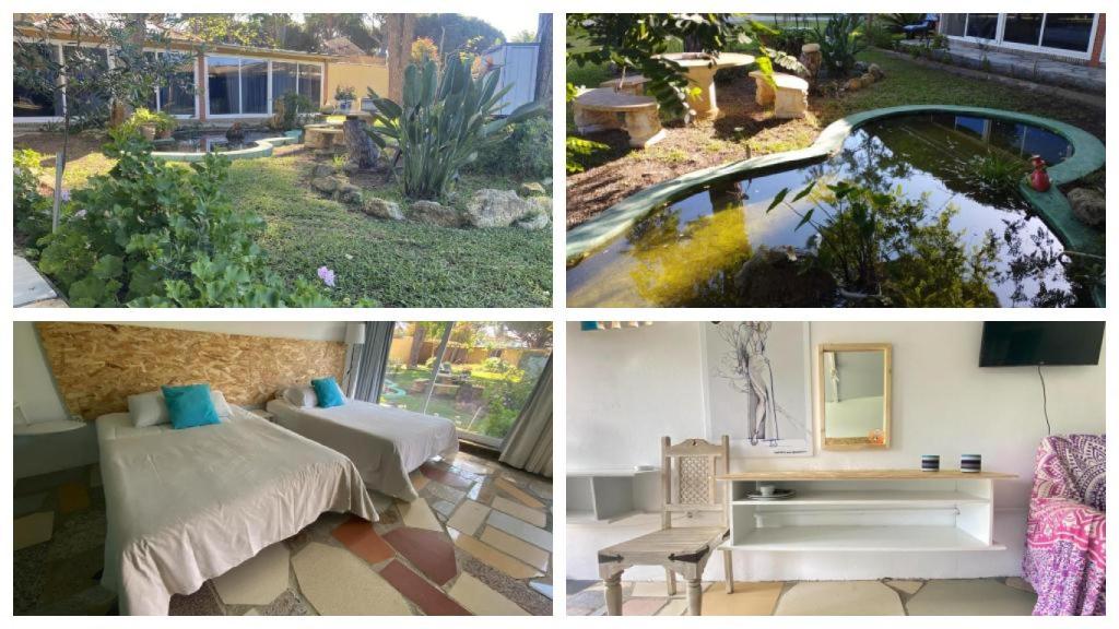 Diferentes espacios de la casa de María Jiménez en Cádiz.