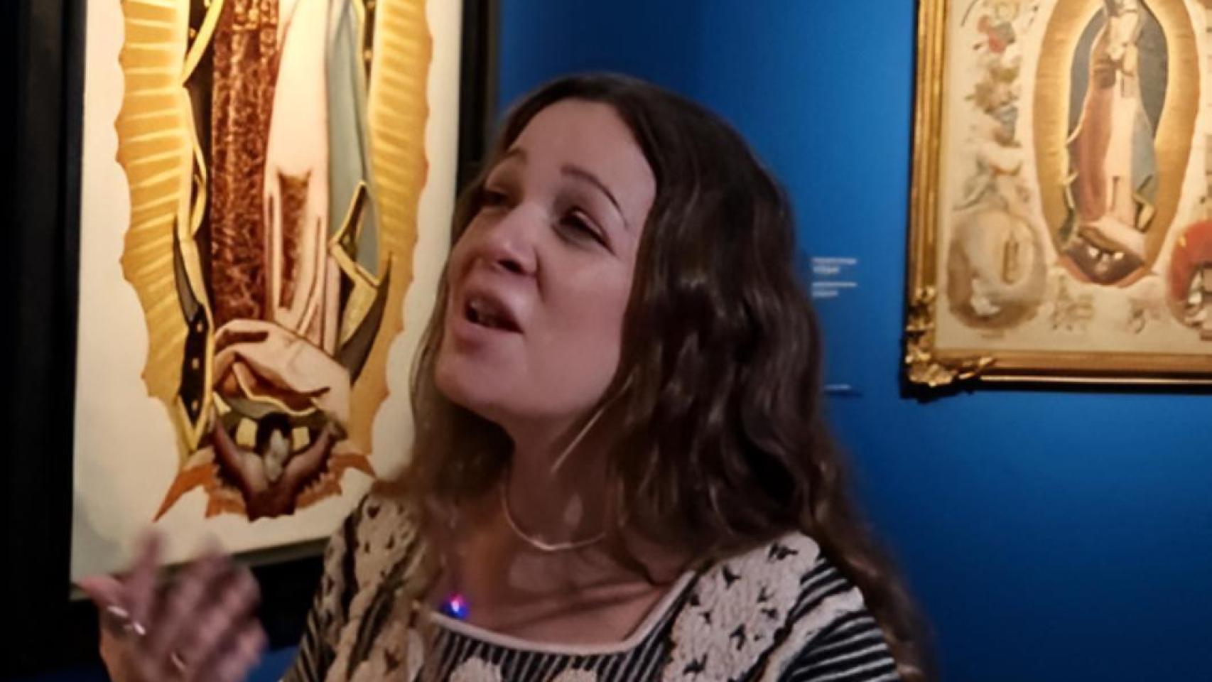 Natalia Lafourcade en el vídeo del Museo del Prado.