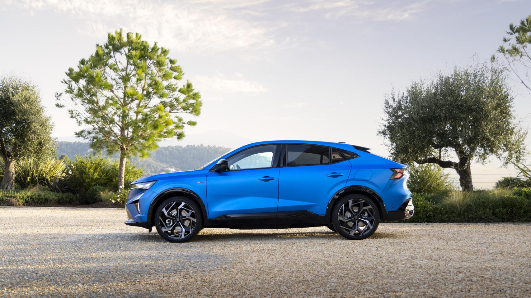 Silueta del Renault Rafale Atelier Alpine E-Tech 4x4 300 cv