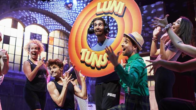 Un momento de Godspell.