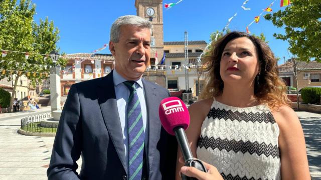 Álvaro Gutiérrez, este sábado en la localidad toledana de Val de Santo Domingo.