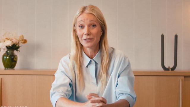 Gwyneth Paltrow, exmujer del cantante Chris Martin, aparece en un vídeo de Astronomer como portavoz temporal,