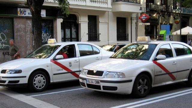 Taxis de Madrid en una imagen de archivo.