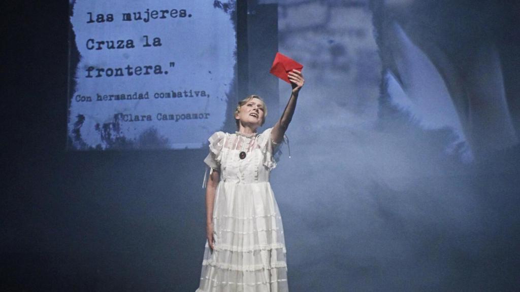 Sonia de Munck es Hildegart en esta nueva producción. Foto: Sara Incera