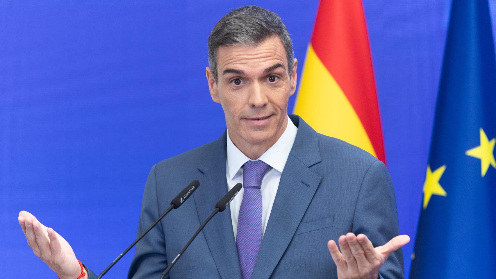 Pedro Sánchez, presidente del Gobierno.
