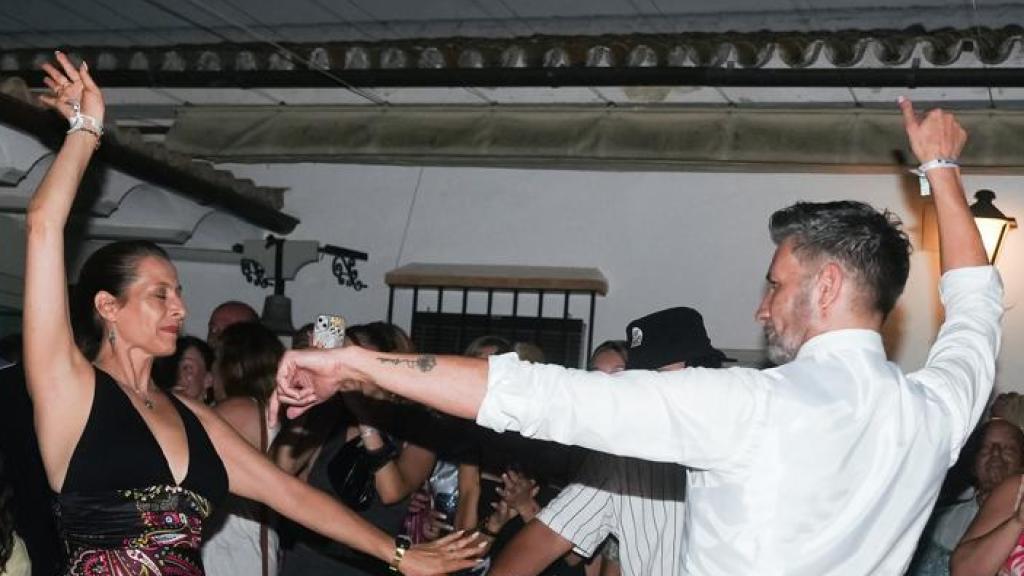 Juan Carlos Tabero en su fiesta preboda, celebrada el pasado sábado, 26 de julio.