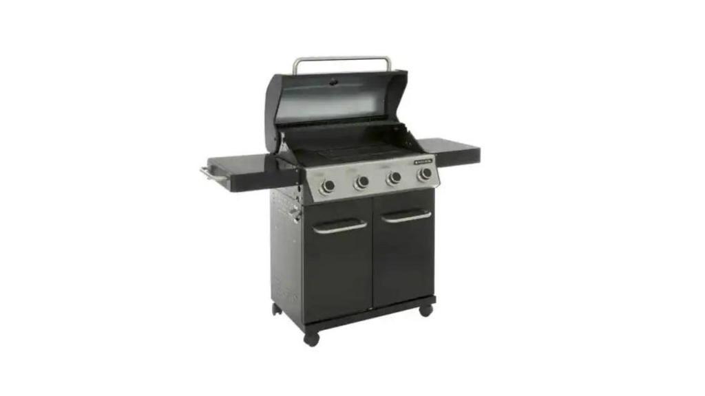 Barbacoa de gas con 4 quemadores Naterial