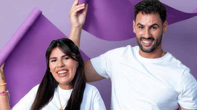 Isa Pantoja y Asraf Beno.