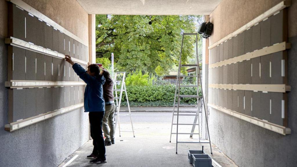 Prueba de absorción de ruido en Zurich