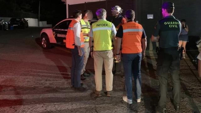 Vecinos desalojados en Las Hurdes