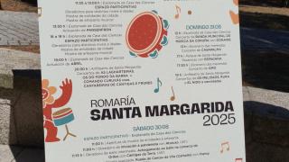 Suspendida por el mal tiempo la Gran Noche del Folclore en la romería de Santa Margarita, en A Coruña