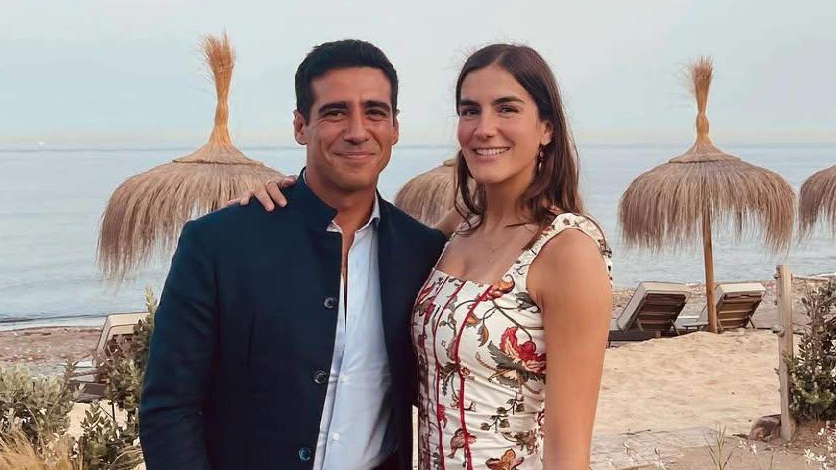 Alberto Herrera y Blanca Llandres, en una imagen de sus redes sociales.