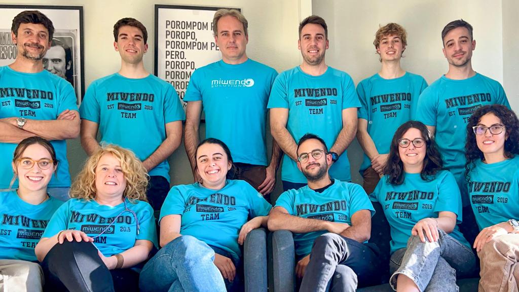 Equipo de la spinoff MiWEndo Solutions.