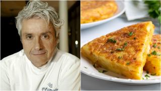 Fernando Canales, chef con estrella Michelin, alto y claro: "La mejor tortilla del mundo es esta y no lleva cebolla"