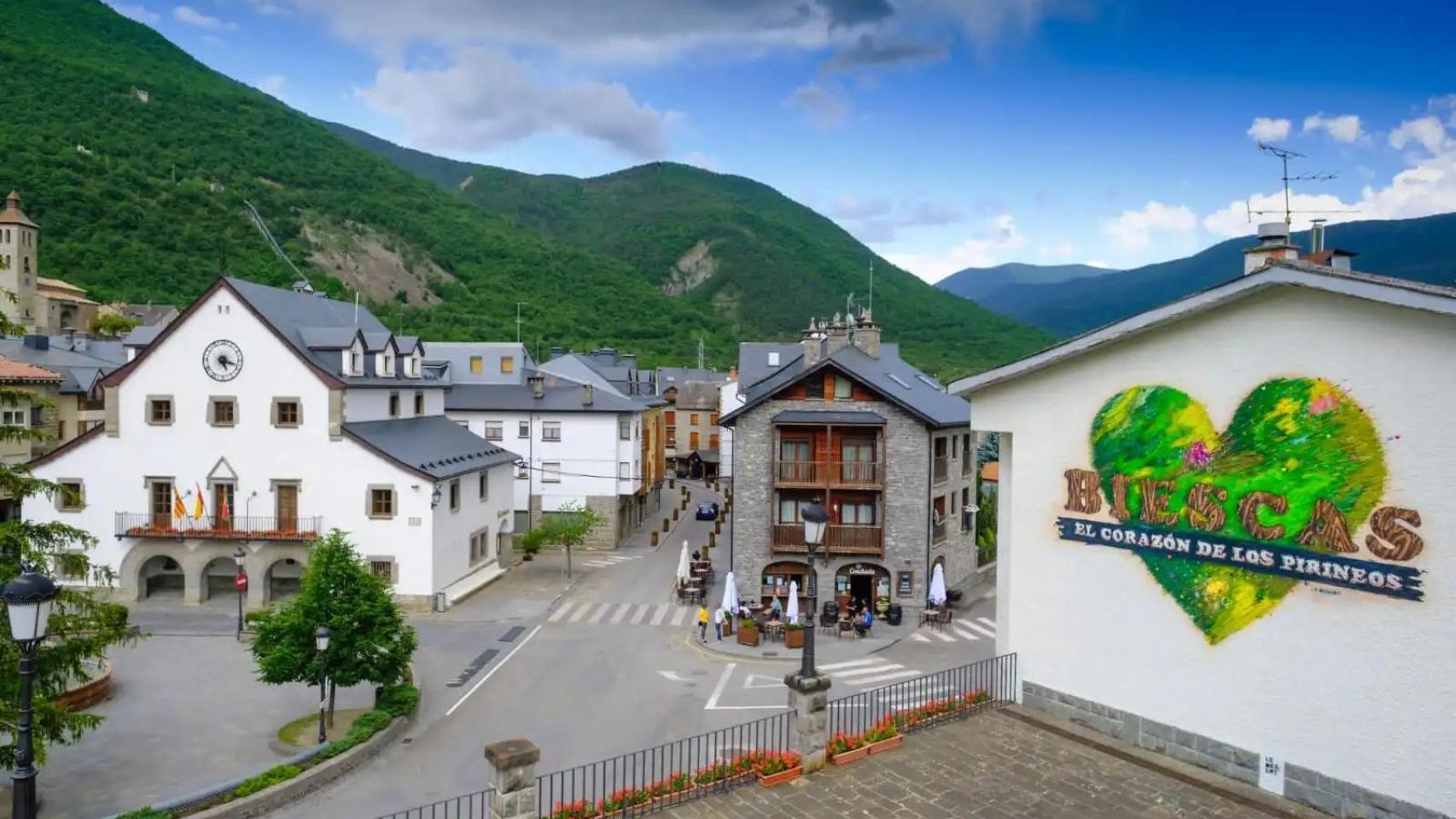 Imagen recurso de Biescas, municipio de Huesca.