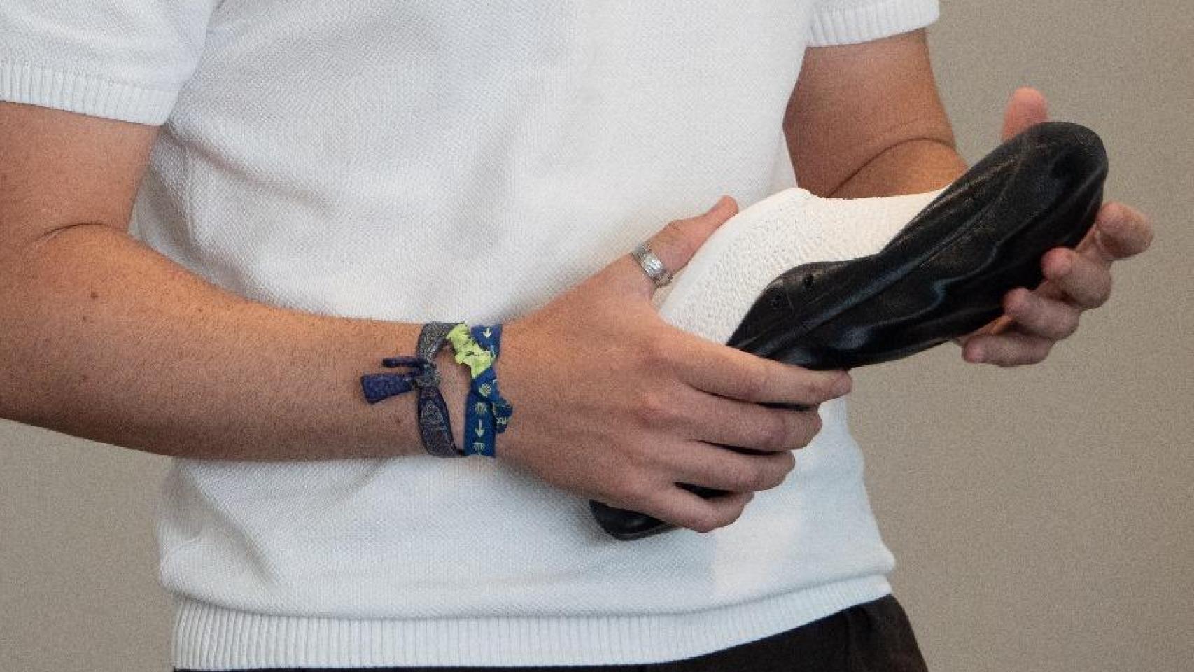 Una zapatilla creada con impresora 3D de Callnak.