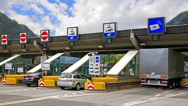 Imagen de un peaje.