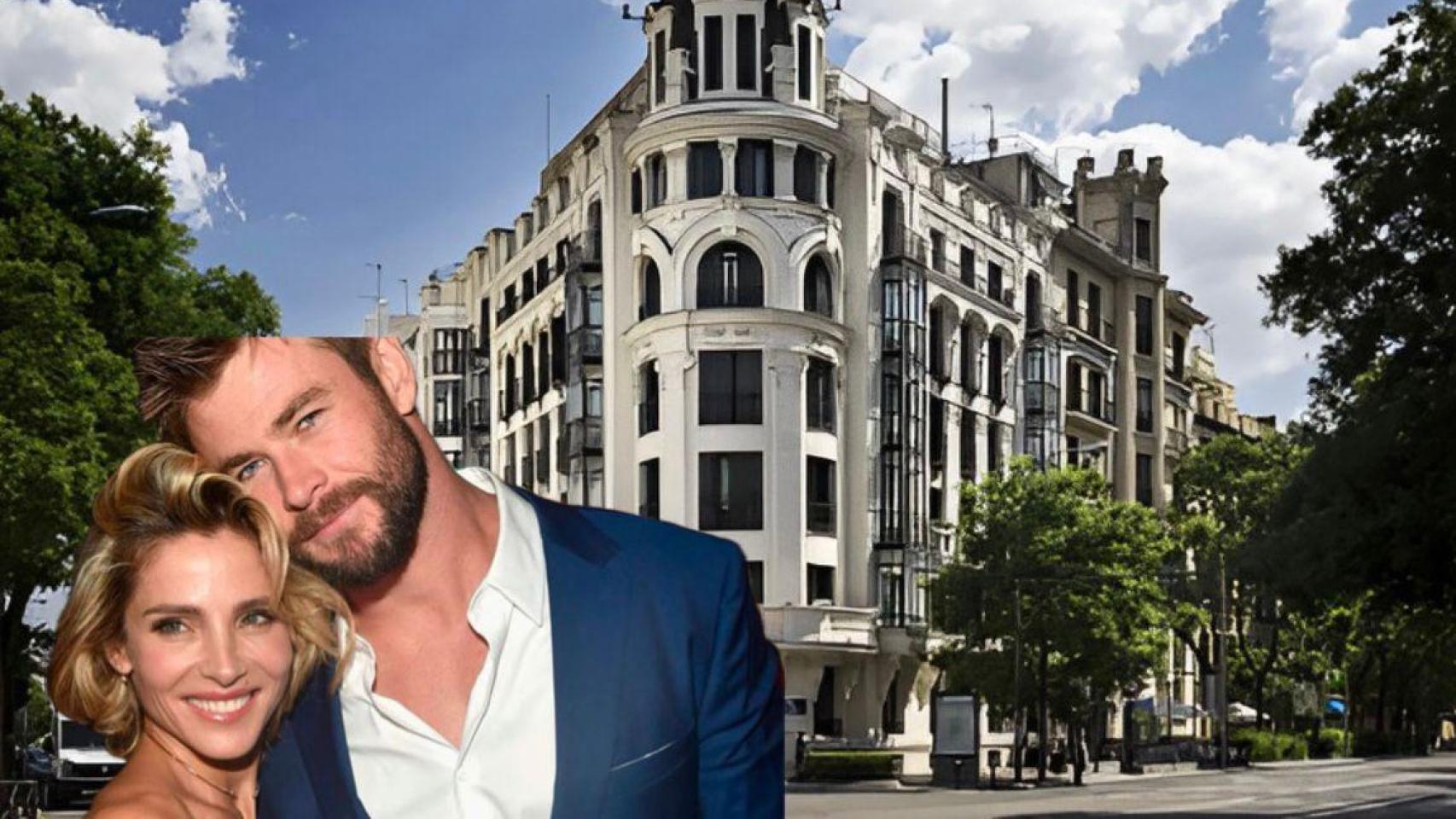 Elsa Pataky (48) y Chris Hemsworth (41).