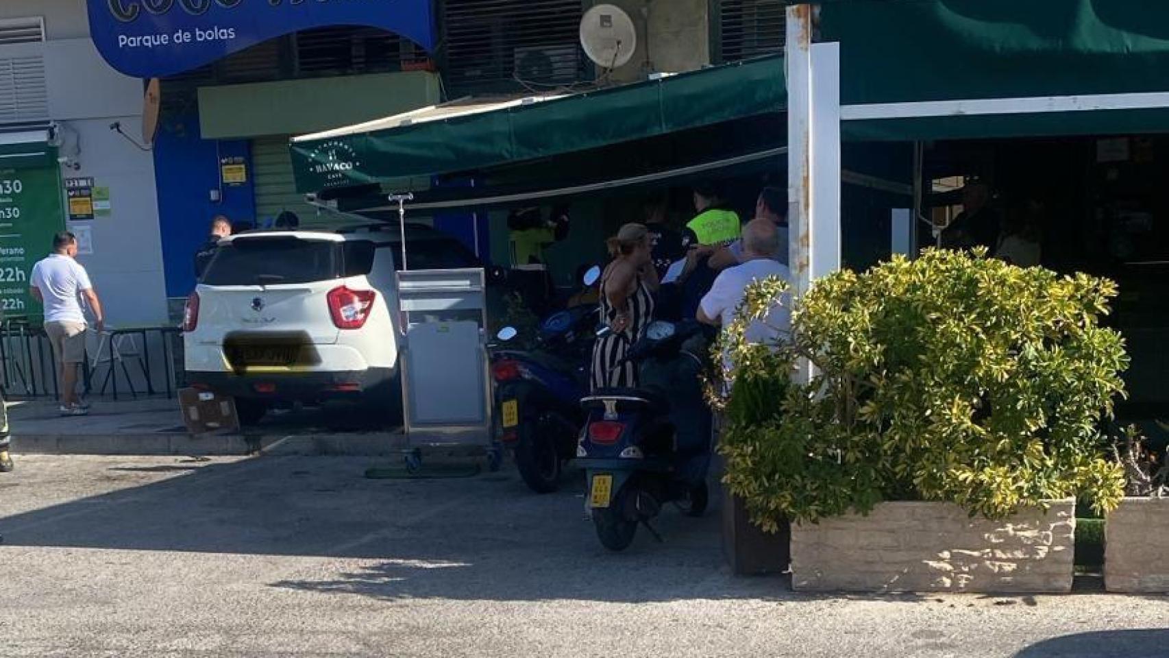 Una imagen del lugar de los hechos.