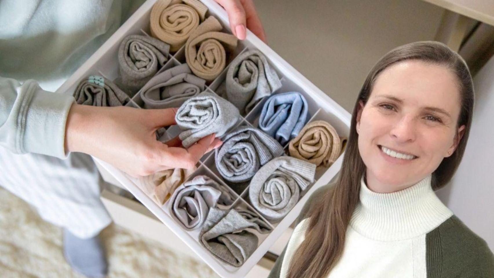 Sara Domínguez, experta en orden.