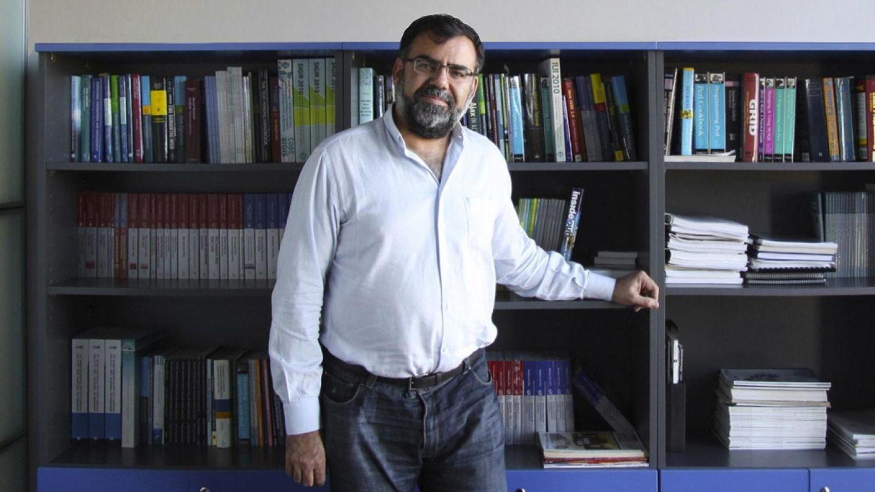 El científico de datos Ricardo Baeza-Yates, en Barcelona.