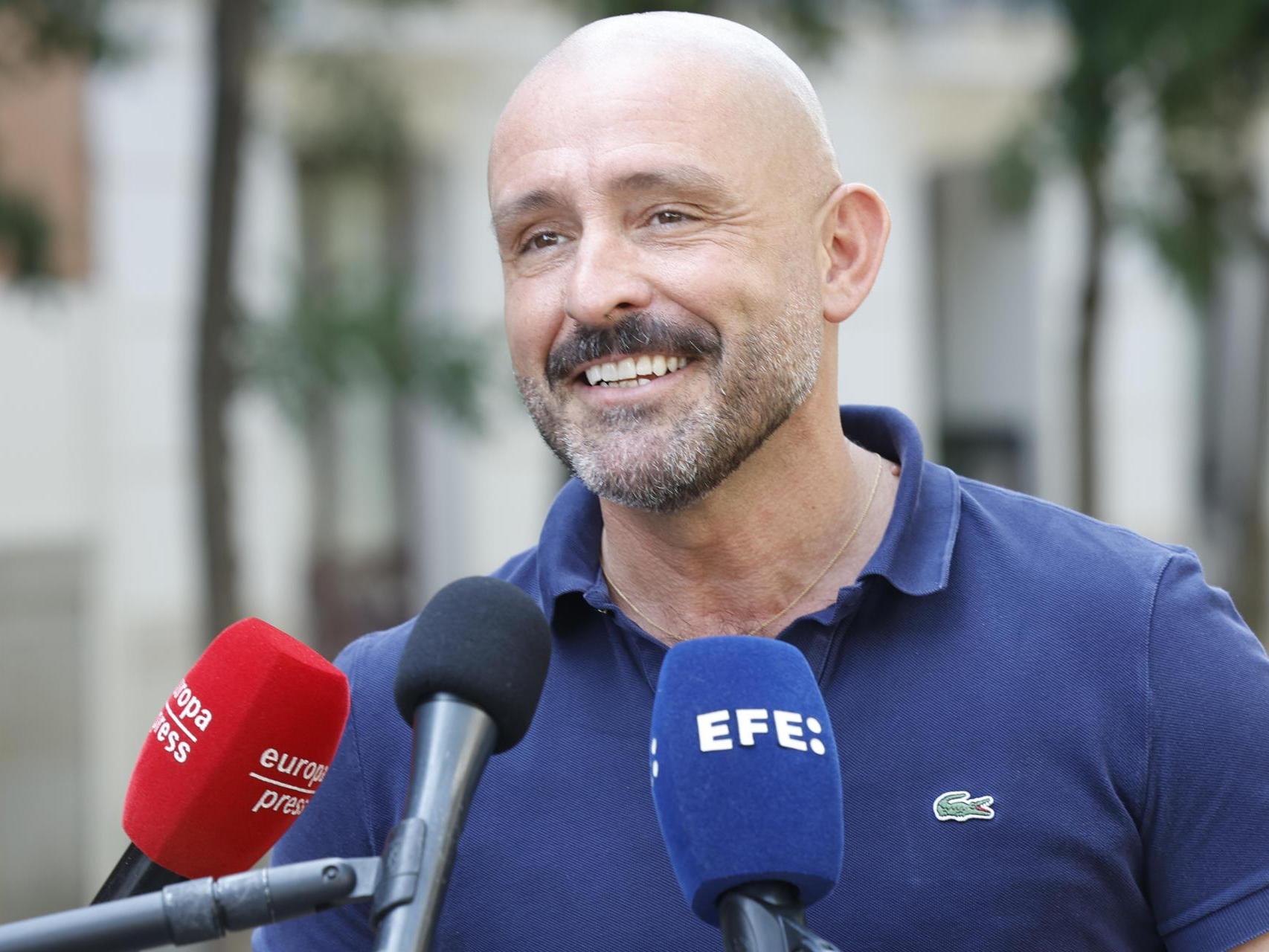 El vicesecretario de Educación e Igualdad del PP, Jaime de los Santos, este sábado en Madrid.