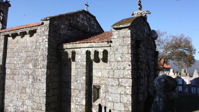 La Xunta mejorará el entorno de la iglesia de Santa María de Sacos en Cerdedo-Cotobade (Pontevedra)
