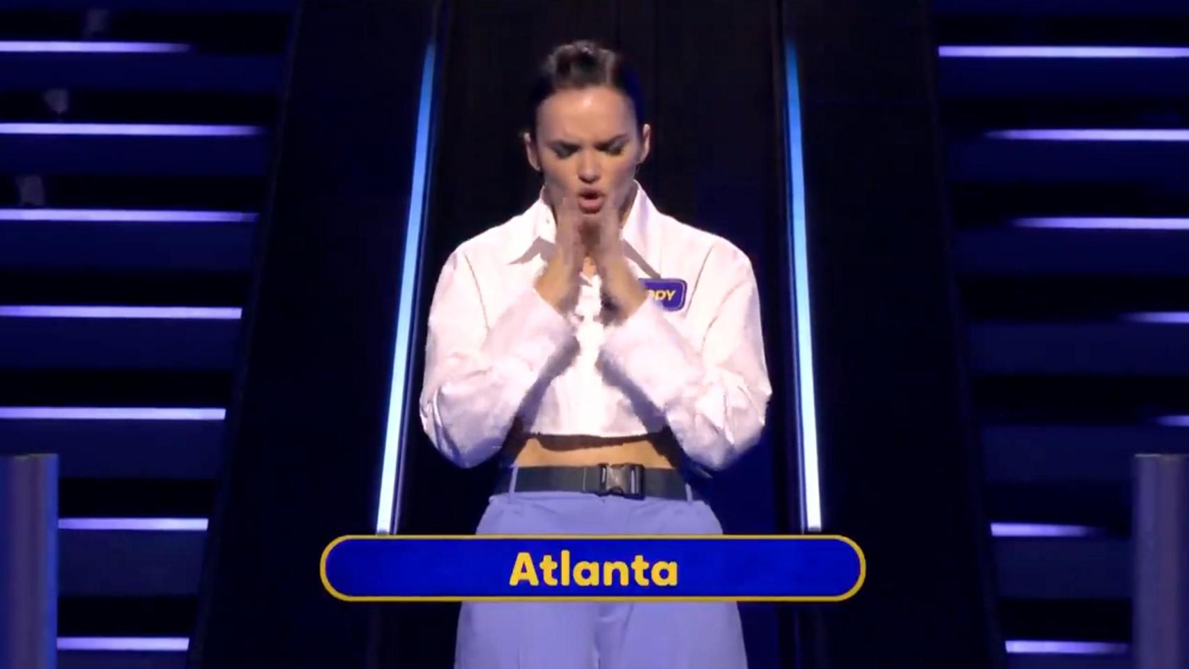 Melody en 'Juego de pelotas'.