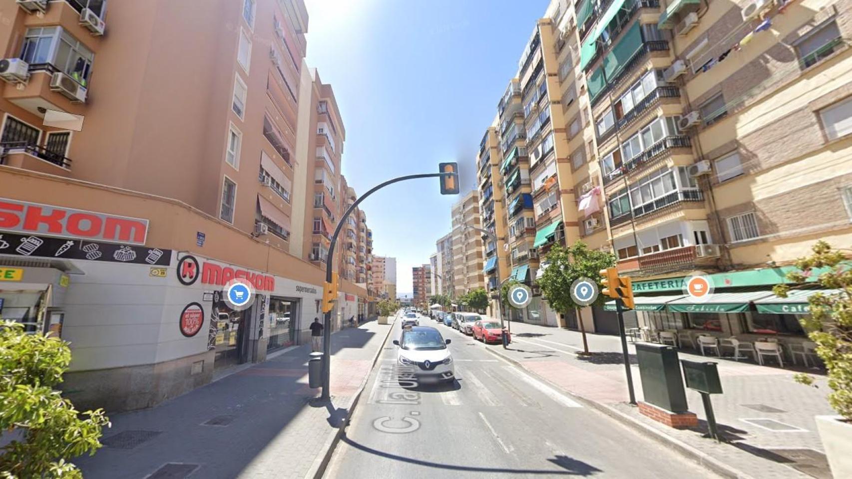 Calle La Unión de Málaga capital.
