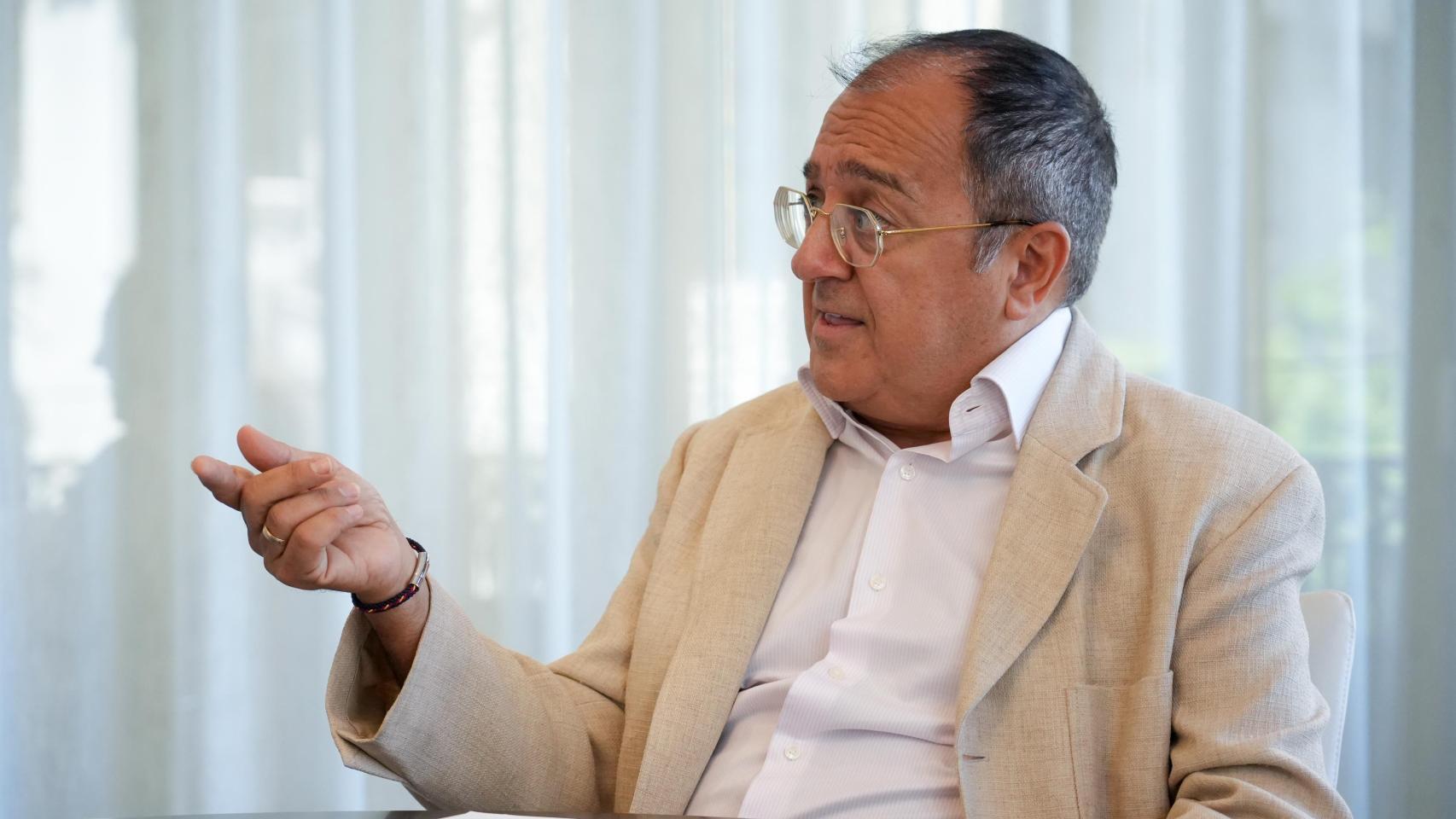 Carlos Fornes, en su despacho.