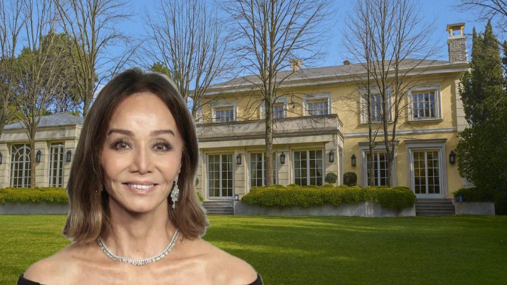 La mansión de Isabel Preysler (74) en Madrid.