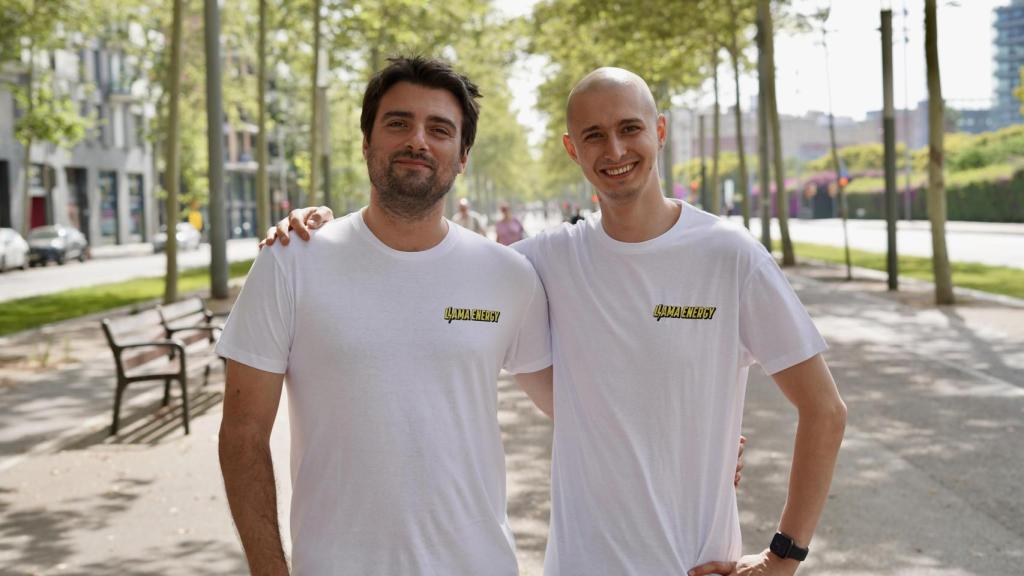 Marc Laporte y Alex Pavlov, cofundadores de Llama Energy.
