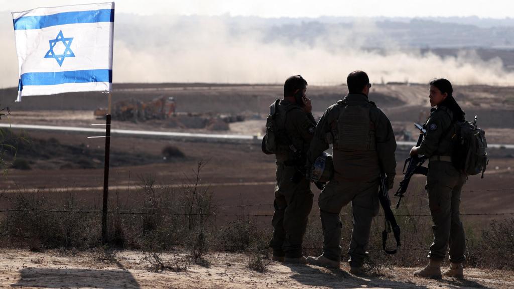 Israeli soldiers in the Gaza Strip.