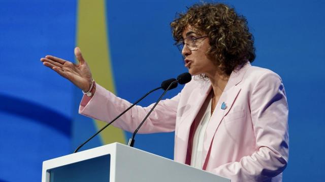 La jefa de la delegación española en el Grupo PPE, Dolors Montserrat. Eduardo Manzana / Europa Press