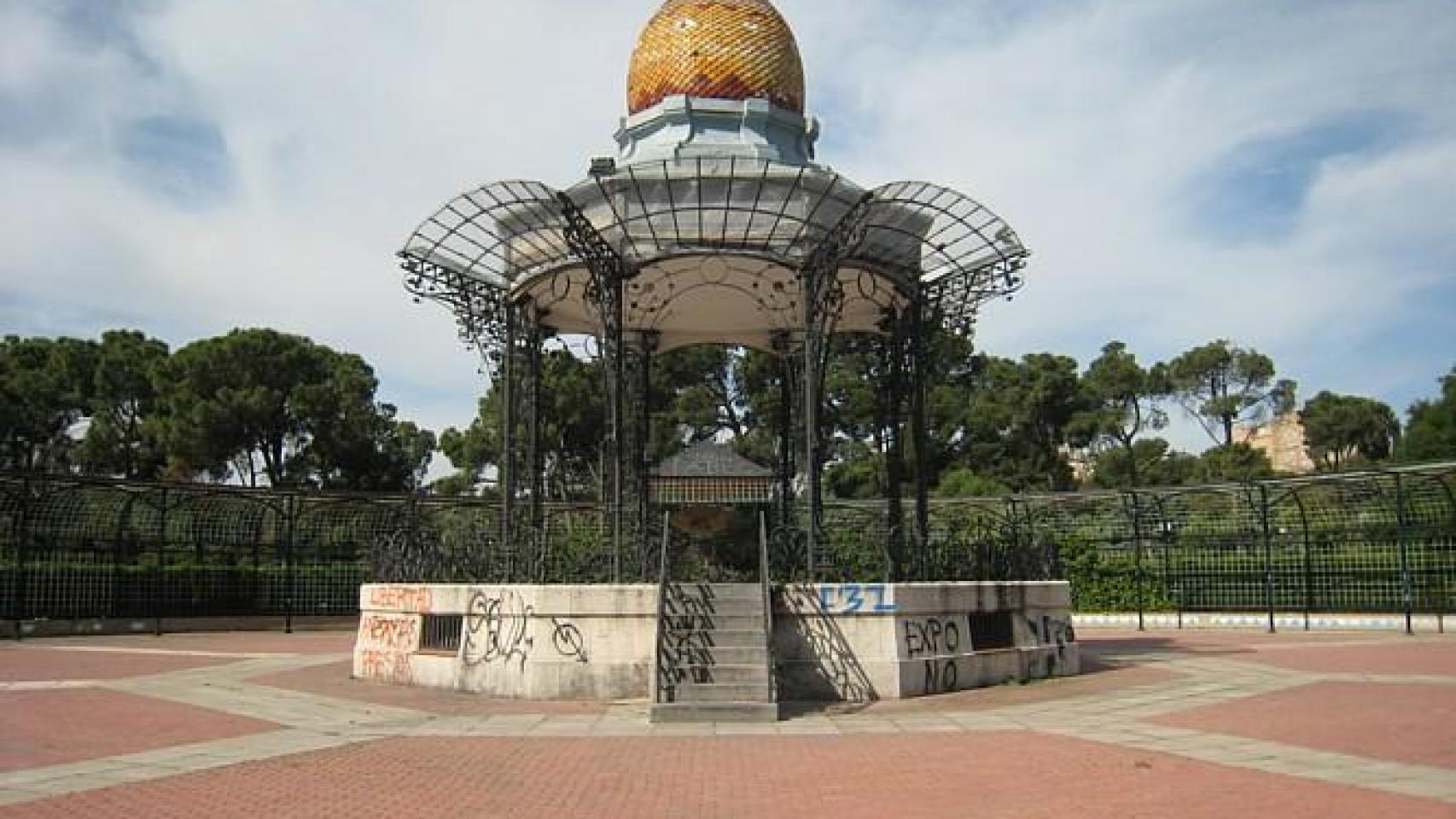 El Quiosco de la Música del Parque Grande.