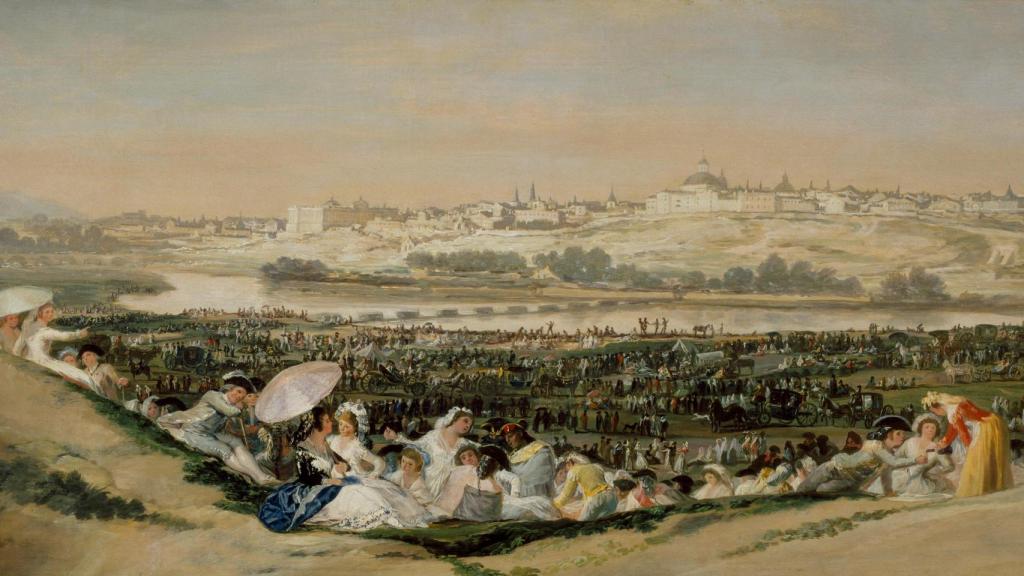 La pradera de San Isidro, de Goya.