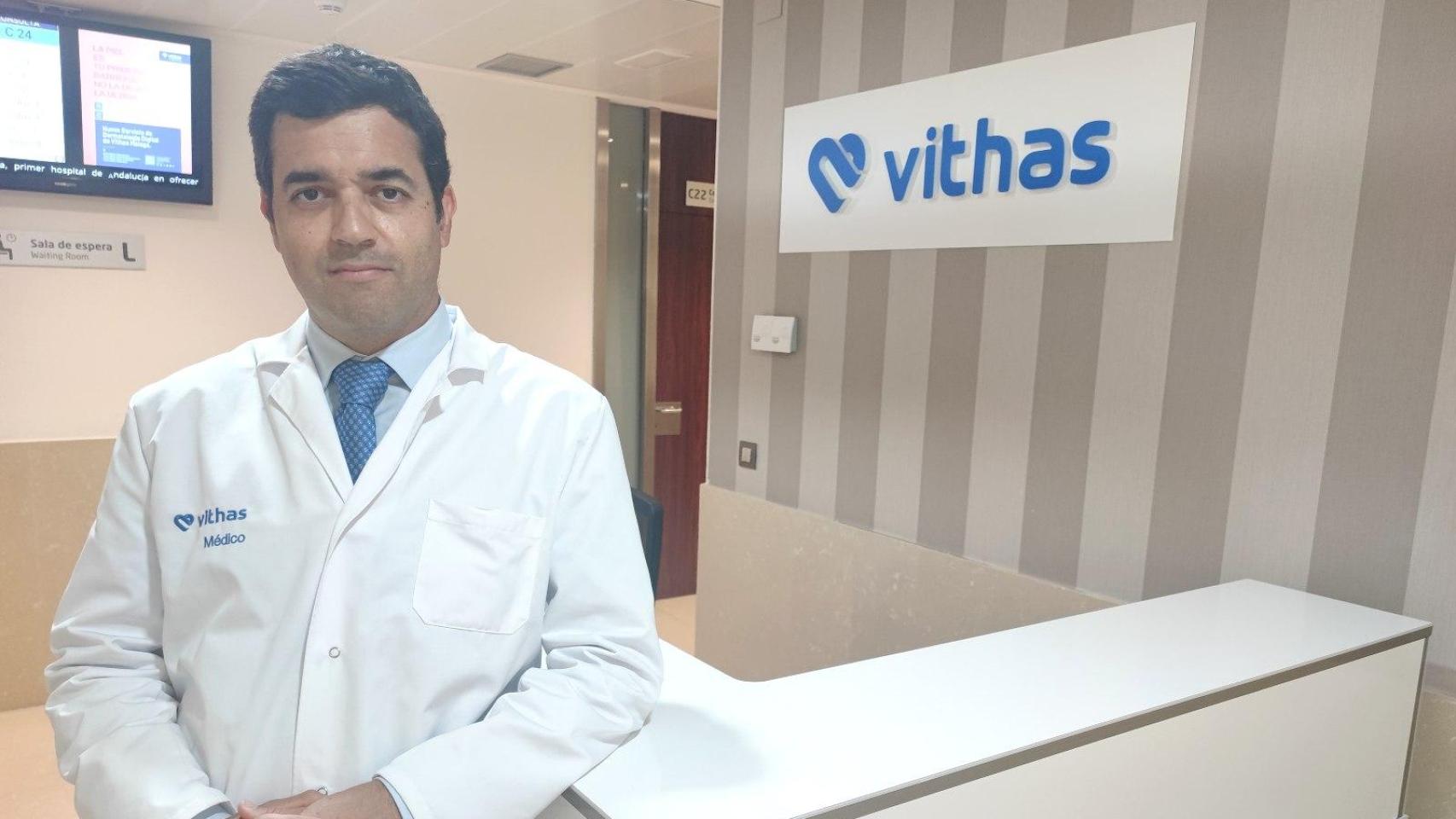 Álvaro Reyes, traumatólogo Vithas Málaga.