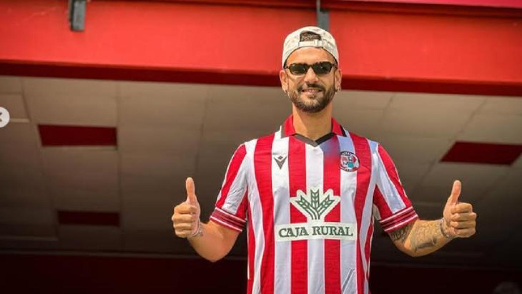 Manuel Cortés durante su visita a Zamora