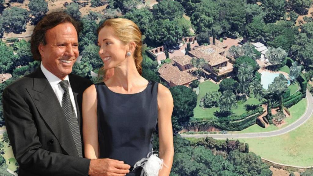 La finca de Julio Iglesias y Miranda Rijnsburger en Marbella.