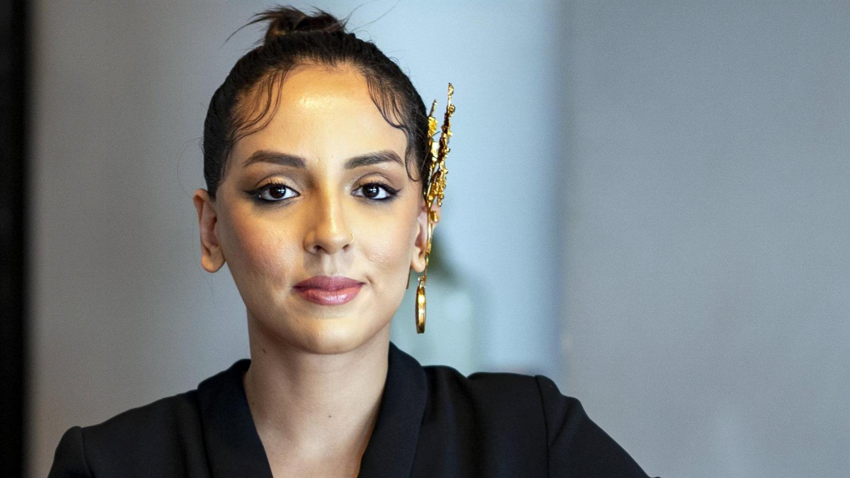 Retrato de la pintora.