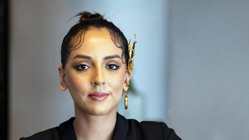 Retrato de la pintora.