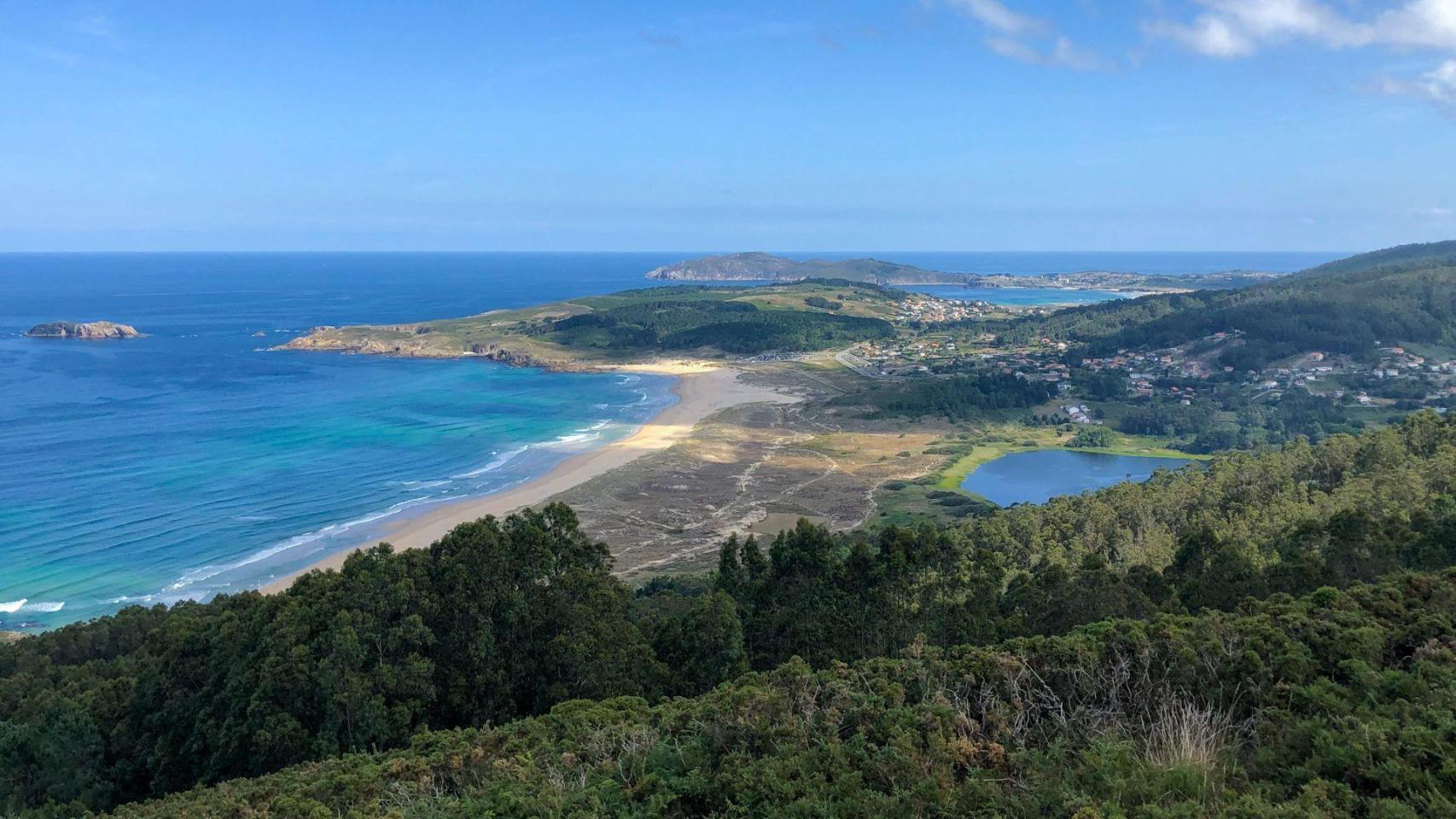 Vista de la playa de Doniños