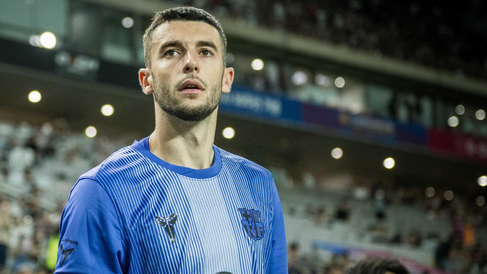 Joan García, durante la gira asiática del FC Barcelona