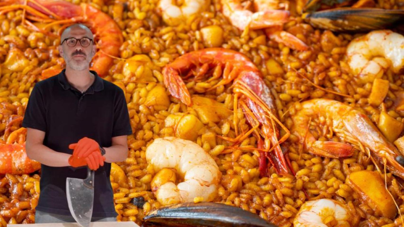 Javier Muñoz, pescadero.