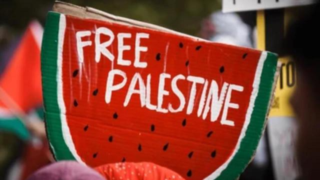 Halifax Canadá, 9 de diciembre de 2023. Firma de la manifestación para terminar la guerra en Palestina.