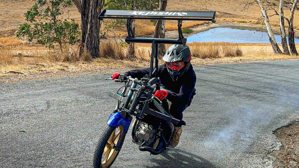 Kejashi permite giros bruscos sin perder estabilidad