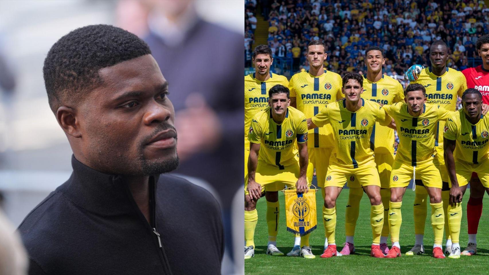 Imagen de Thomas Partey y el Villarreal.