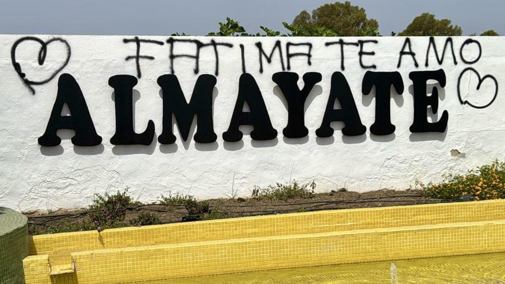 El mural en cuestión.