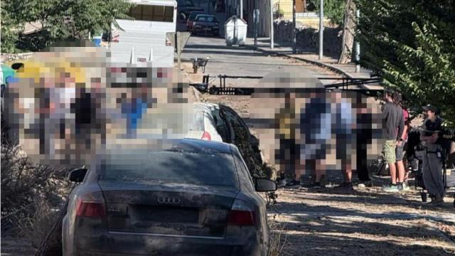 Rodaje de The Walking Dead en El Espinar