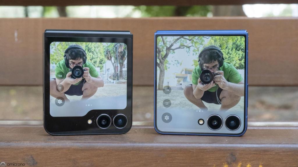 Samsung Galaxy Z Flip 7 y Z Flip 7 FE.